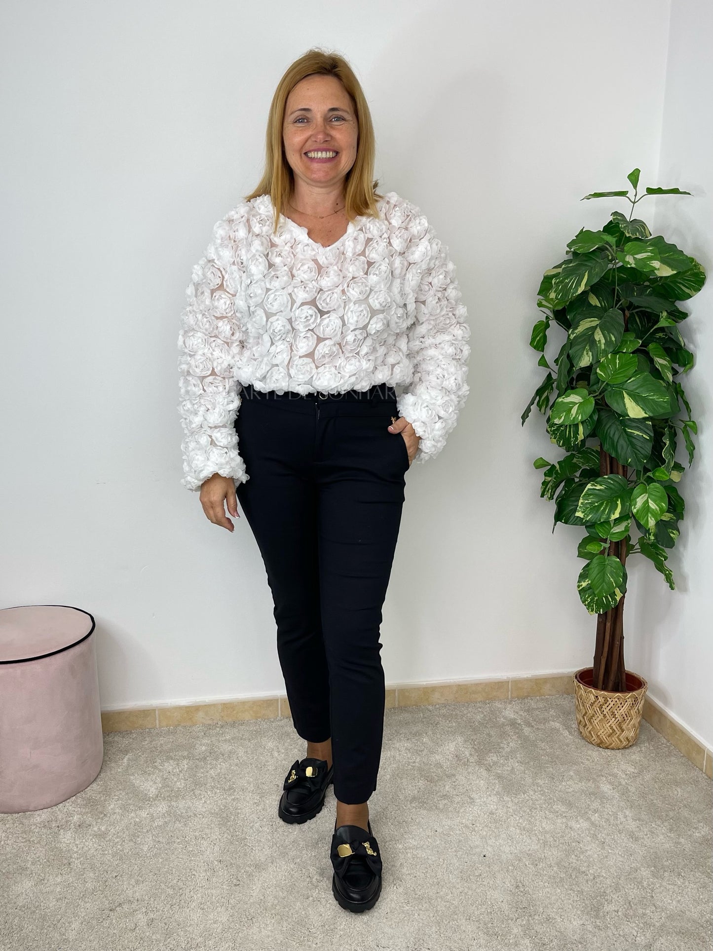 Blusa de flores