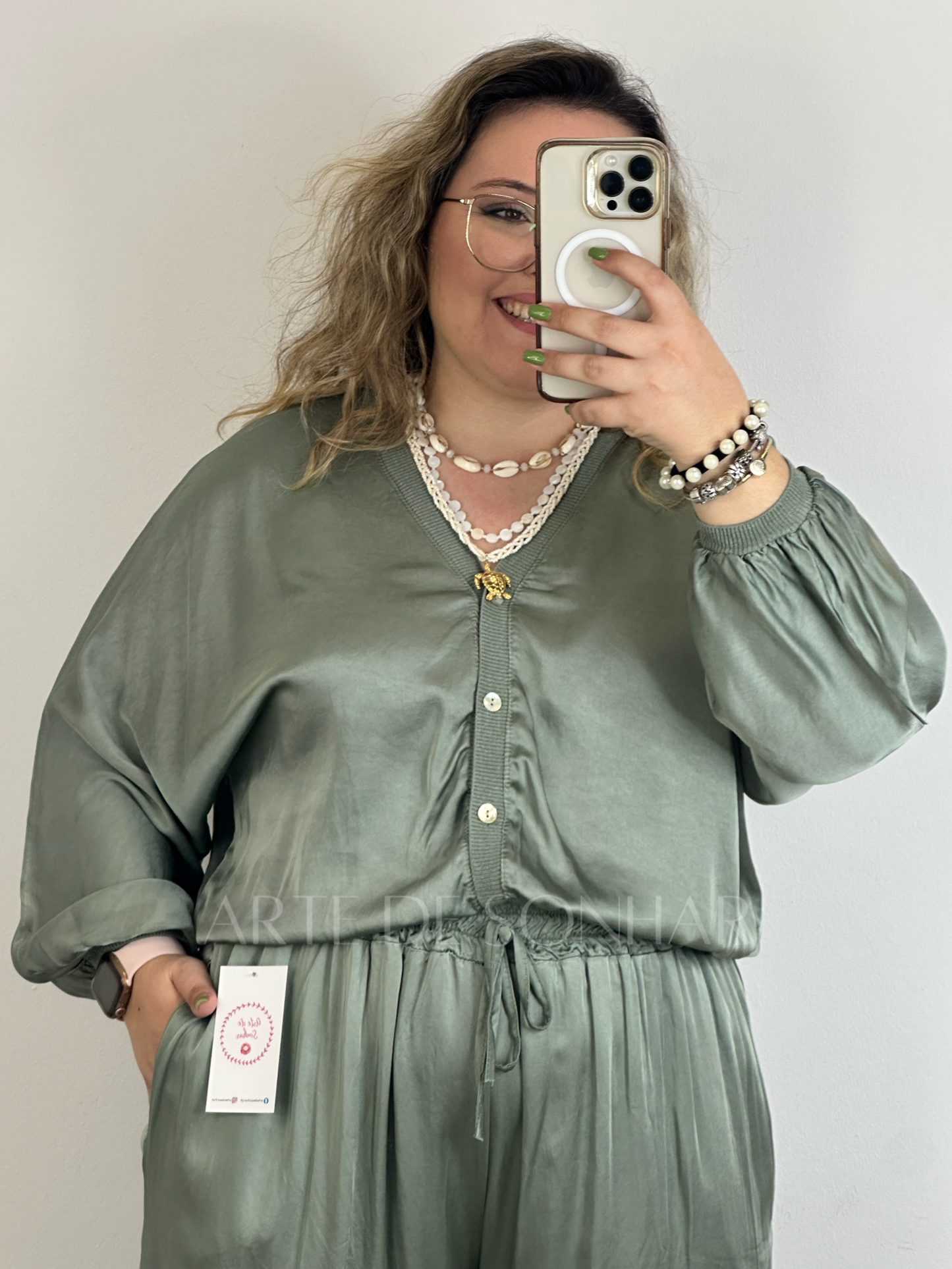 Bomber acetinado