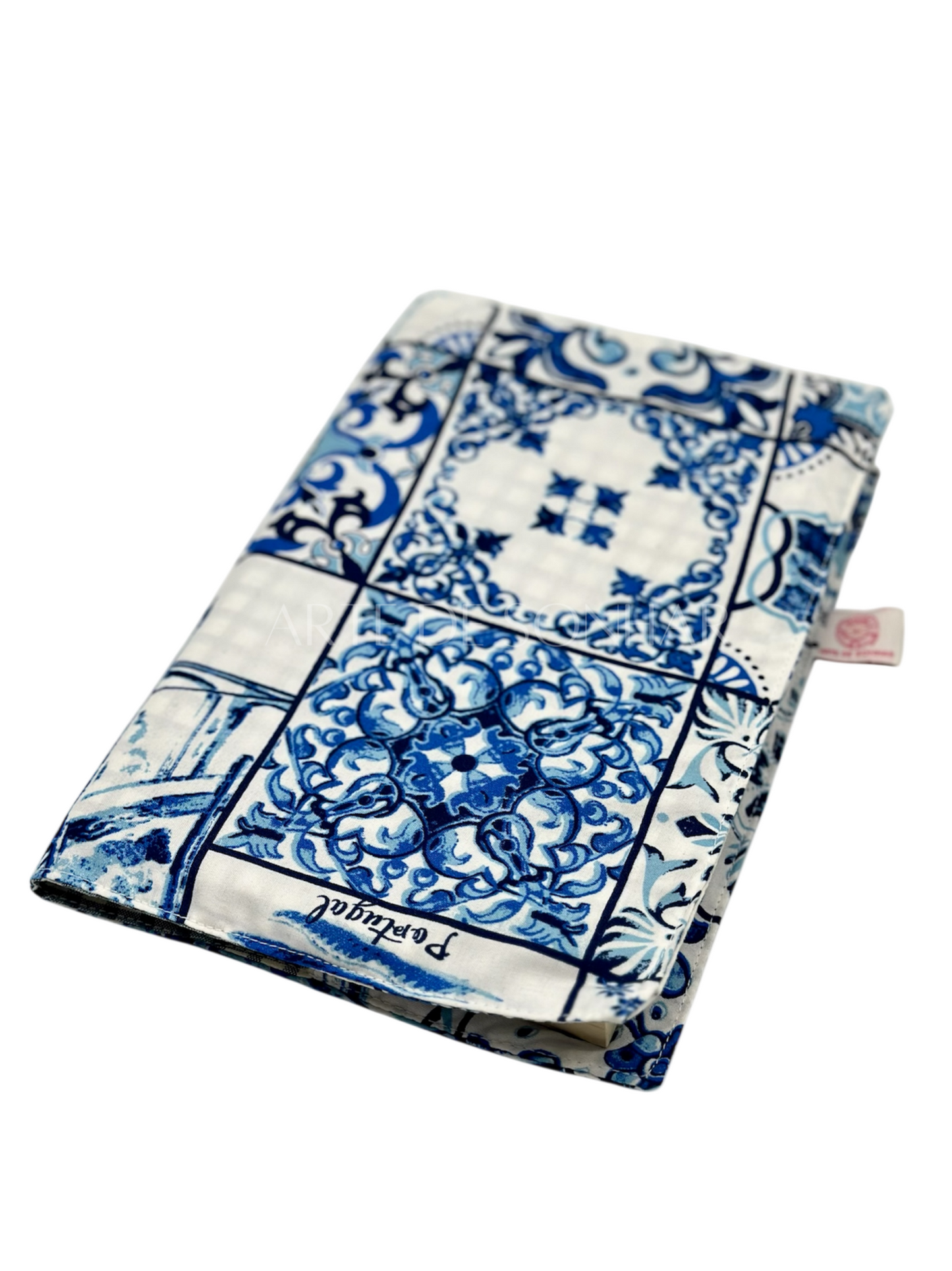 Capa de livro com azulejos