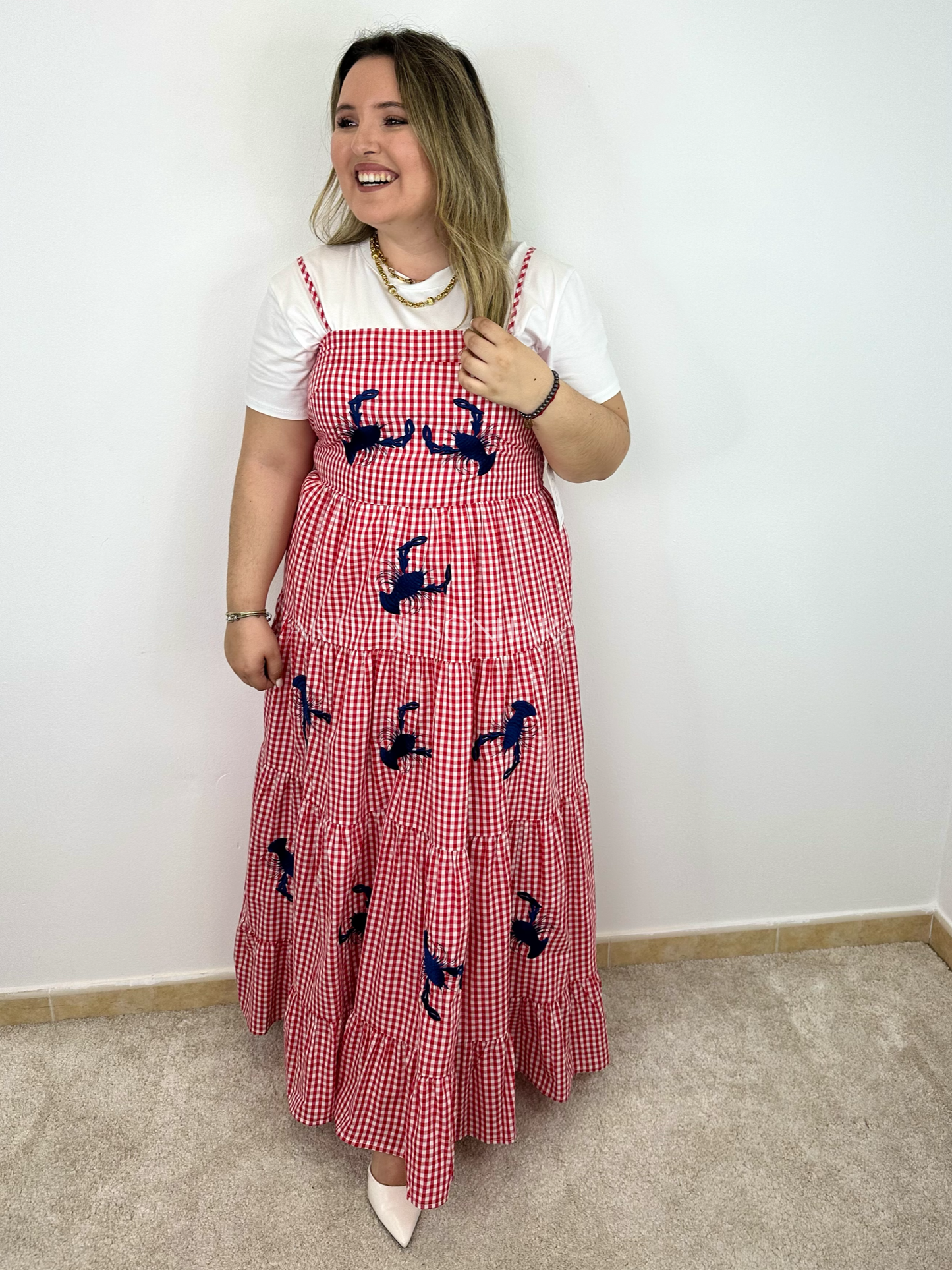 Vestido das lagostas