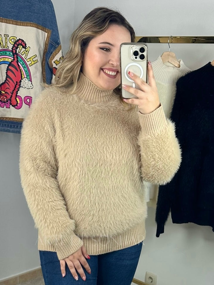 Camisola de pelinho