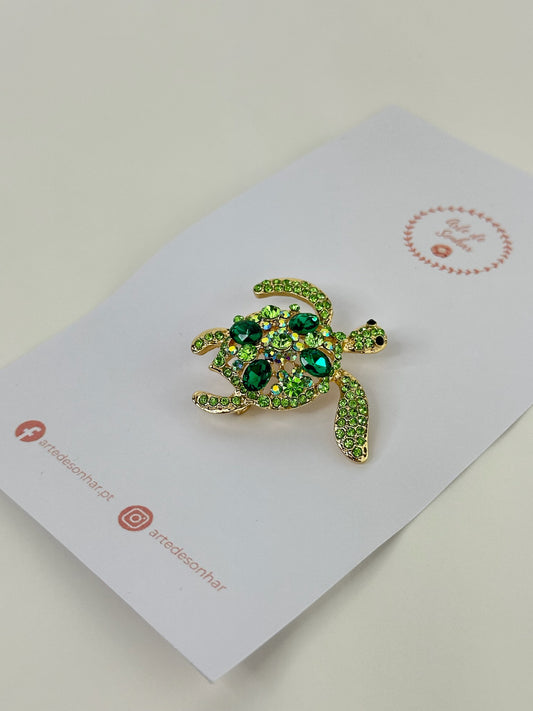 Pregadeira da tartaruga verde