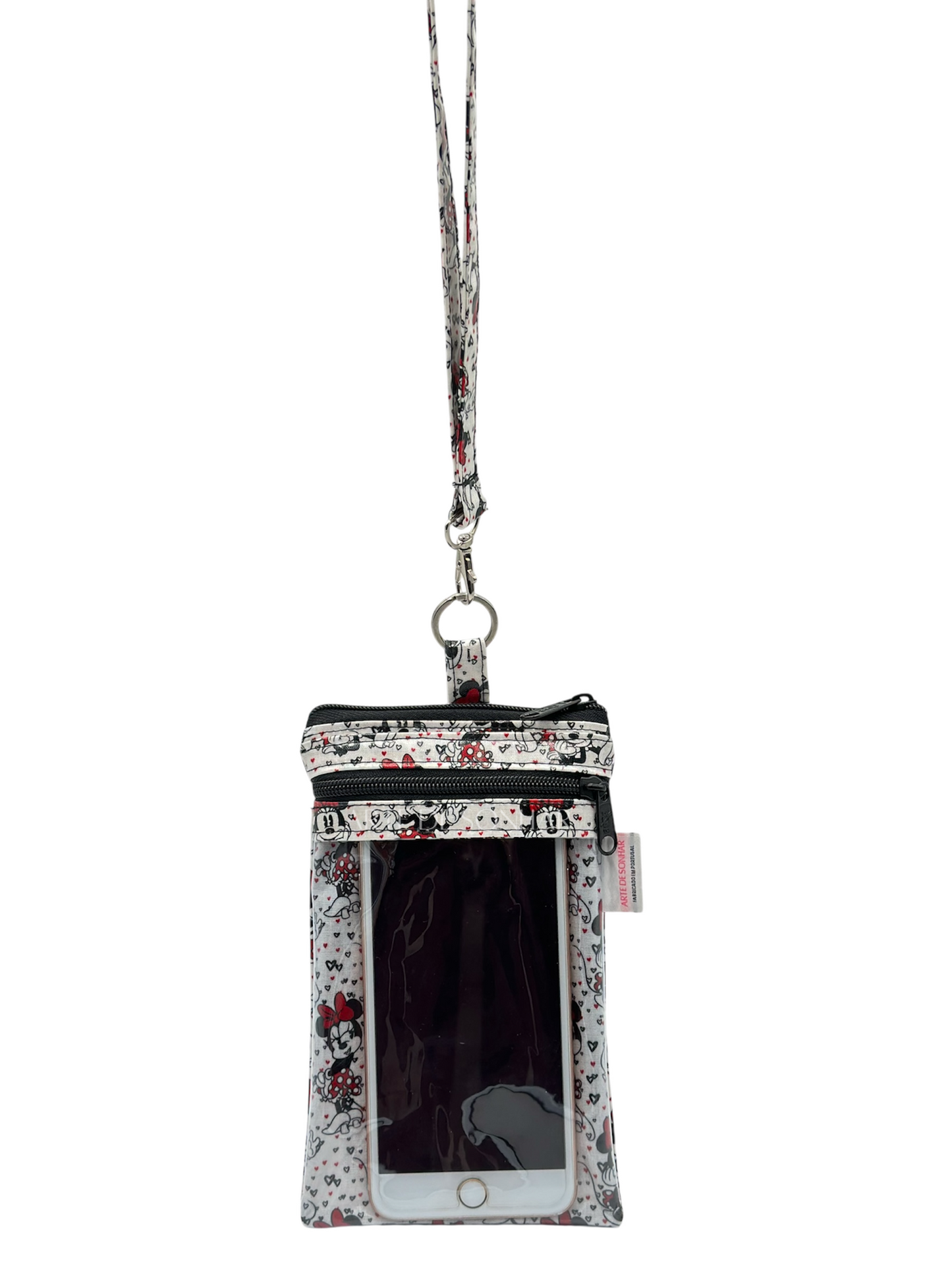 Bolsa de telemóvel de pescoço M da Minnie