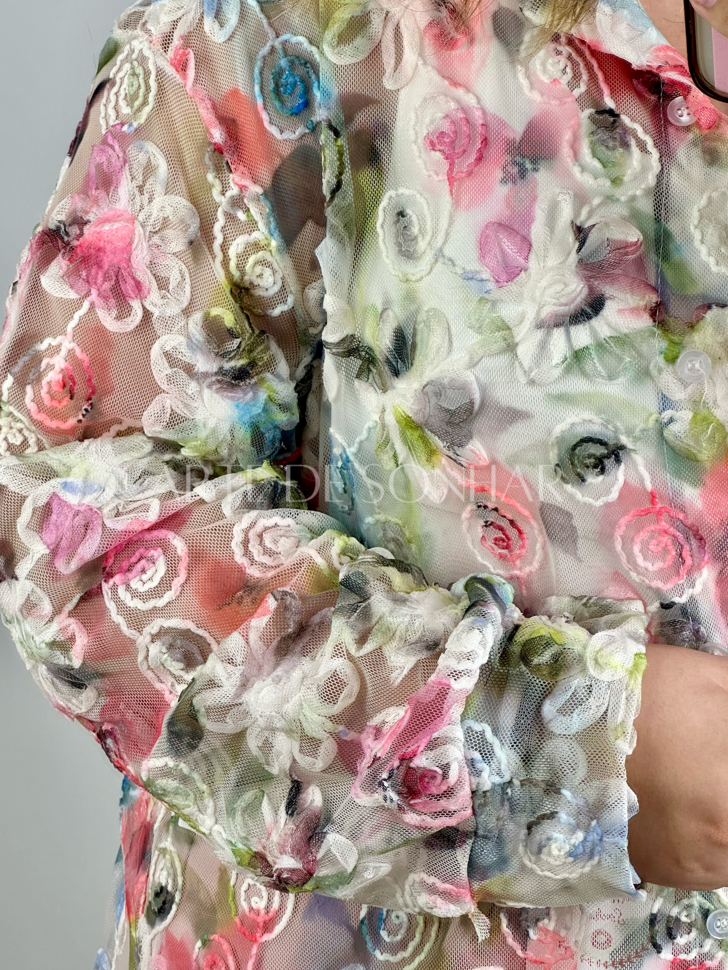 Camisa das flores