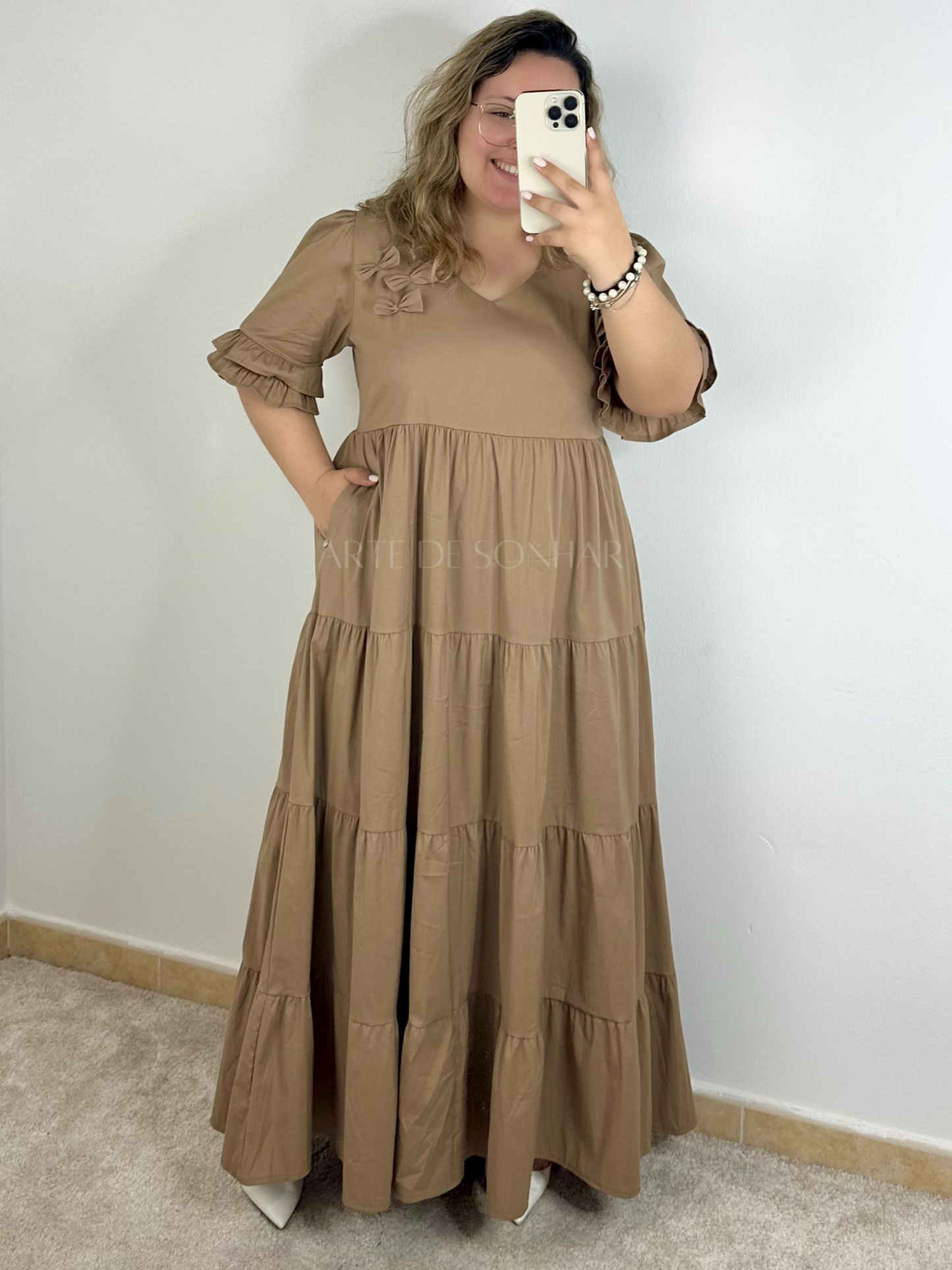 Vestido dos Folhinhos 🇵🇹