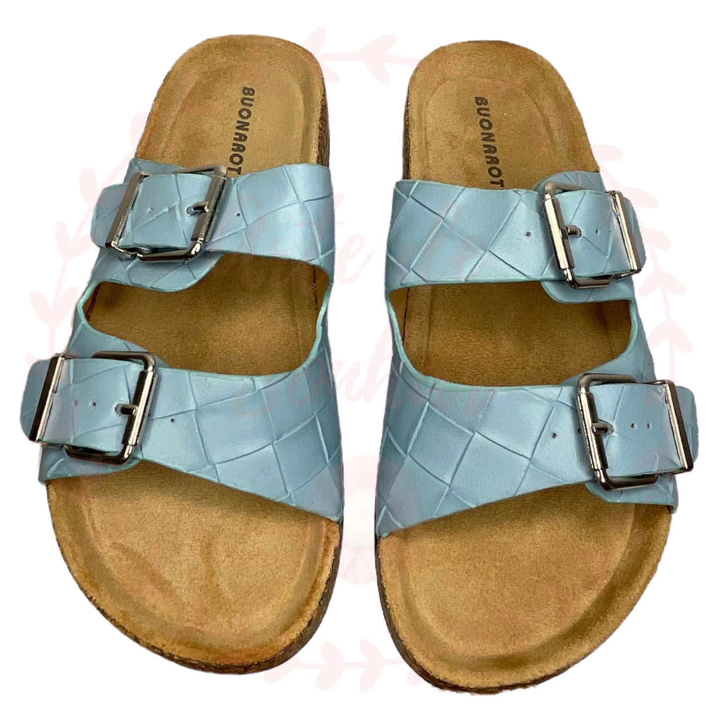 Chinelas azuis
