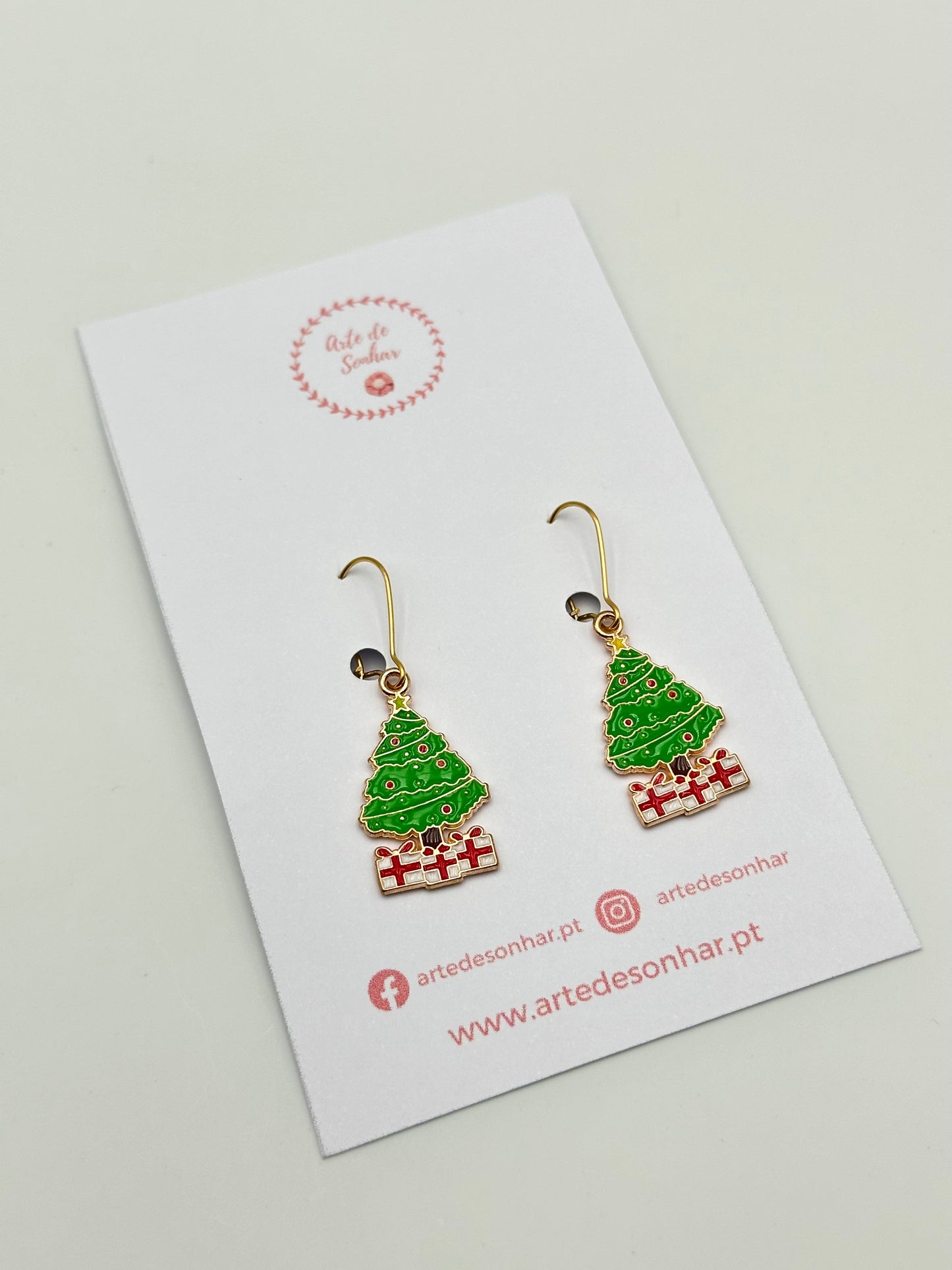 Brincos da Árvore de Natal
