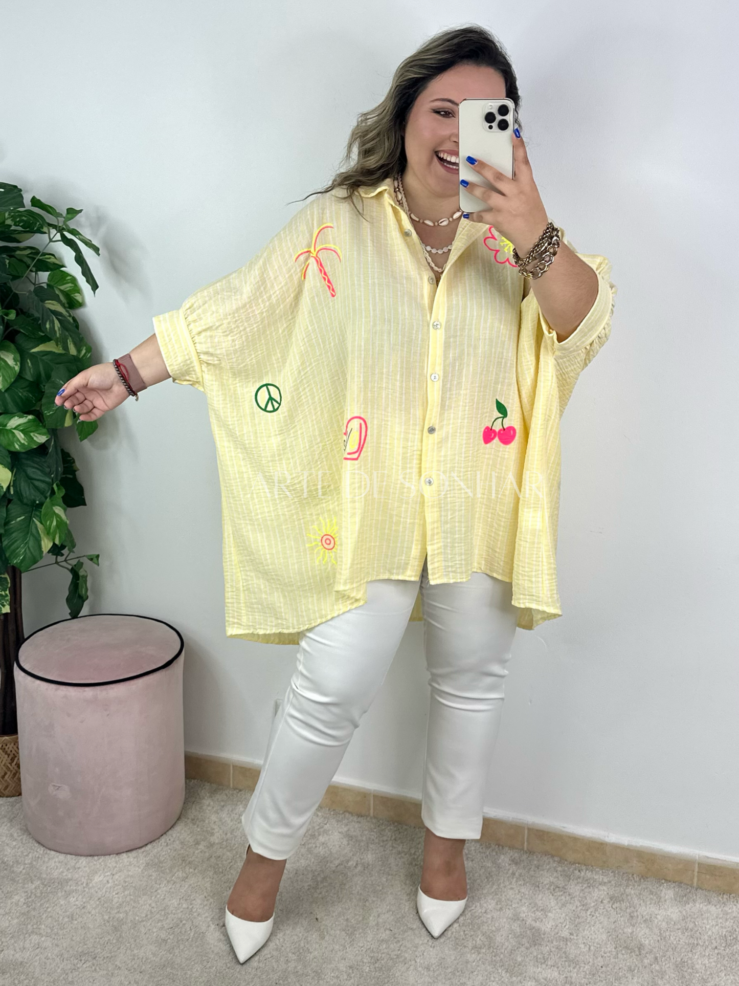 Camisa amarela