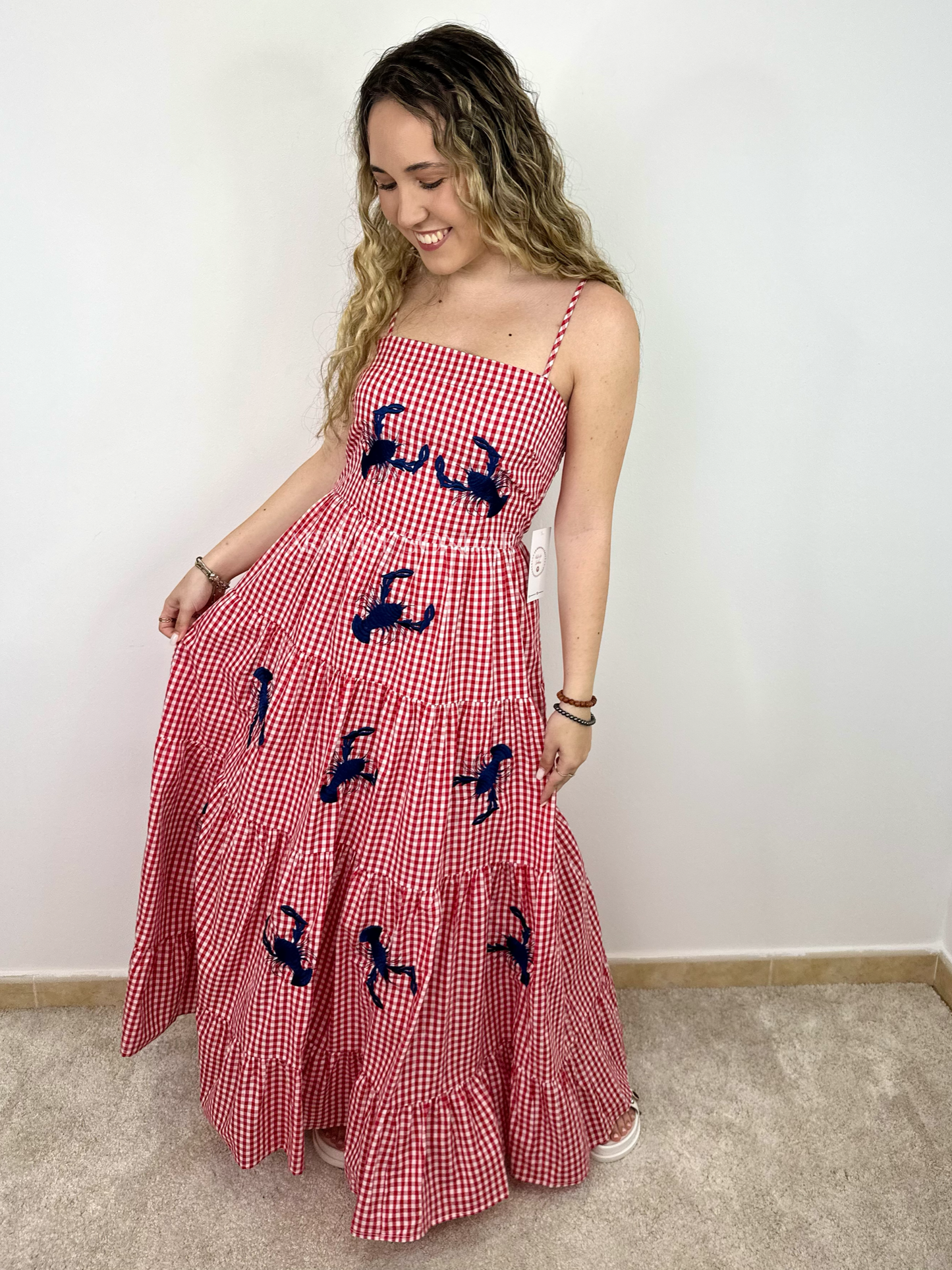Vestido das lagostas