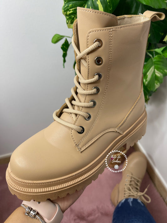 Botas militares camel