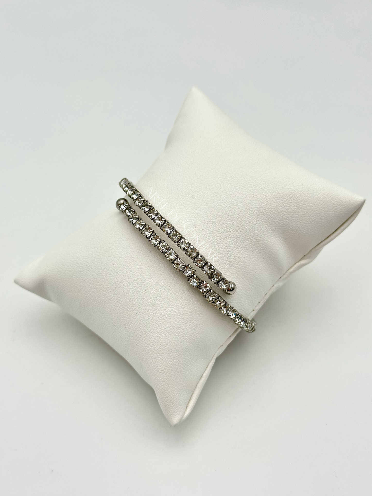 Pulseira shiny prateada
