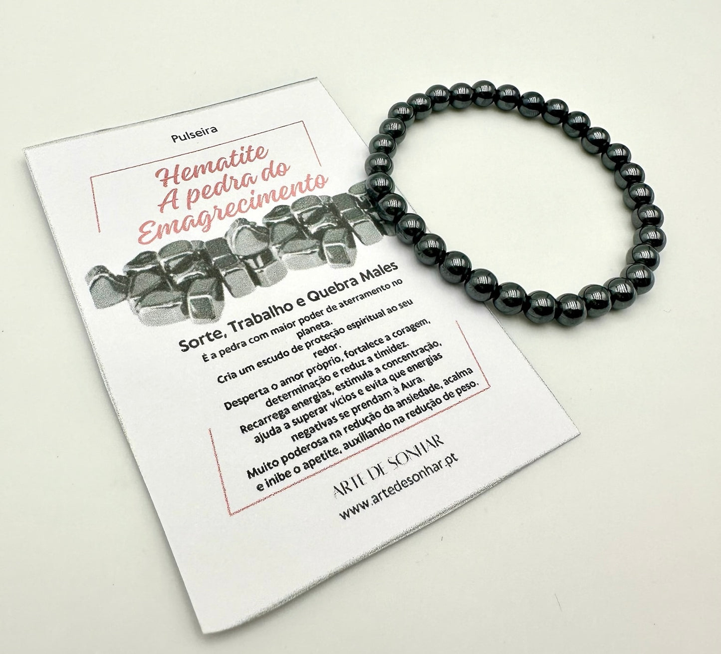 Pulseira Hematite