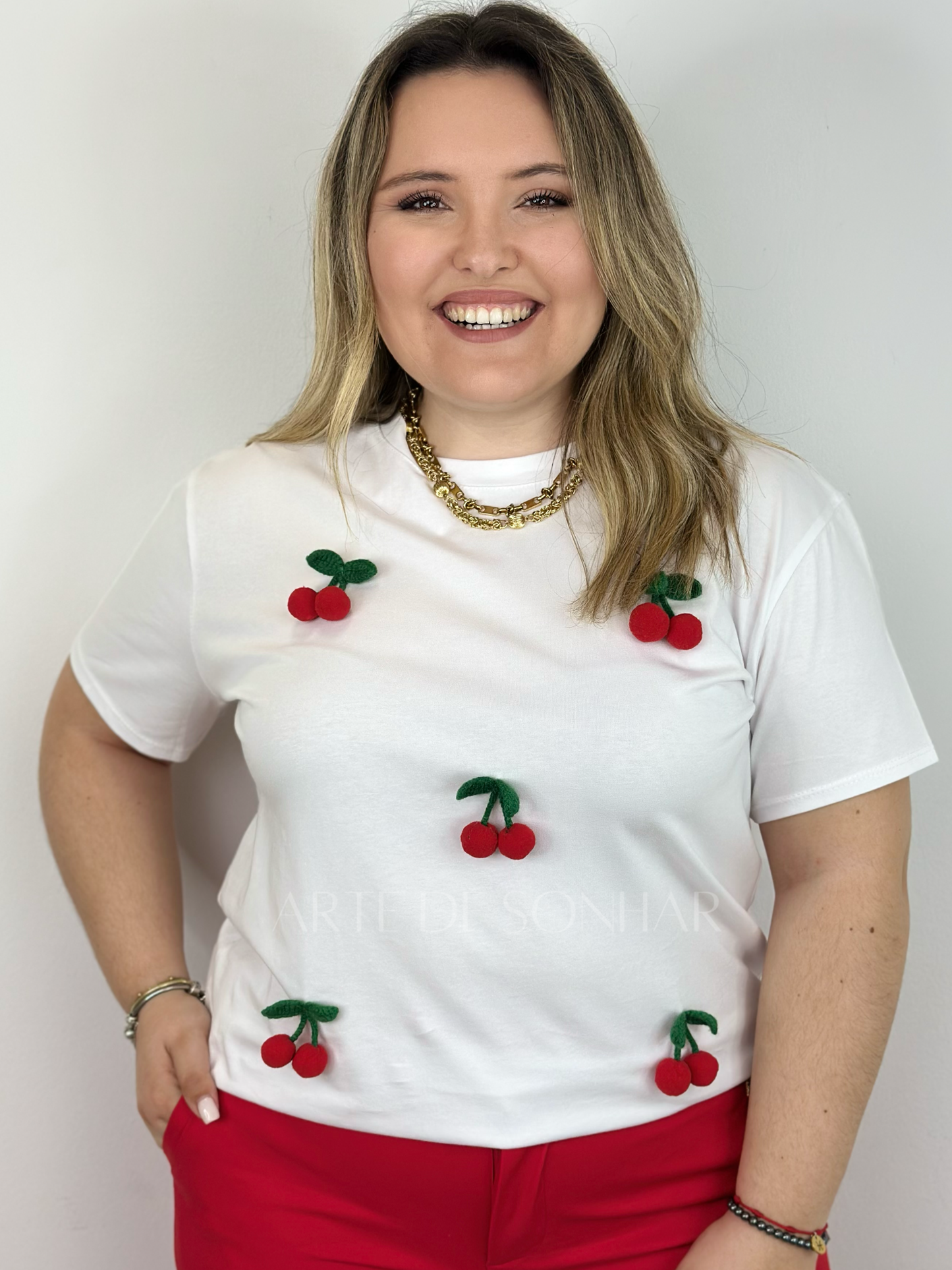 T-shirt das cerejas