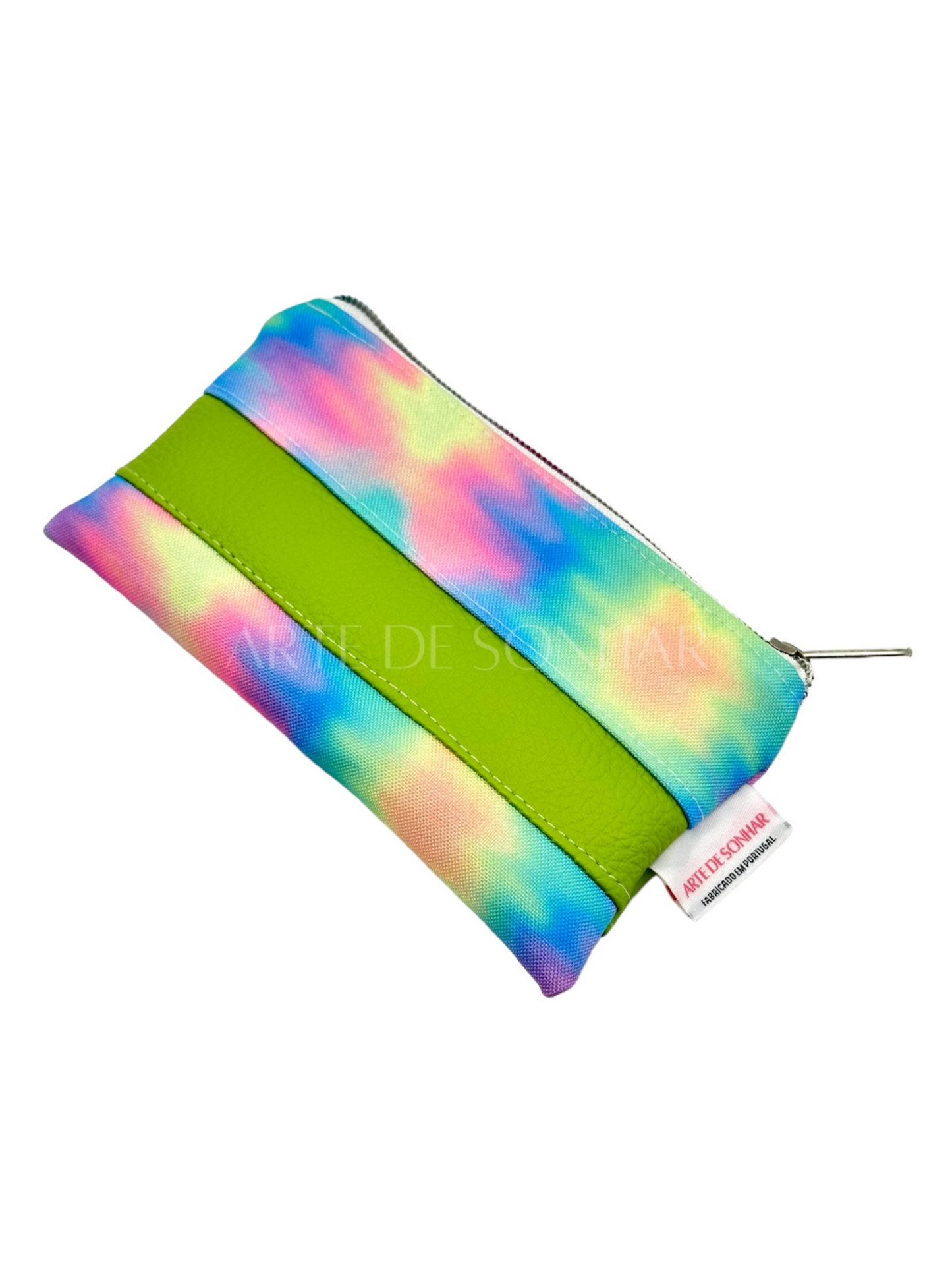 Bolsa espalmada retangular holográfica