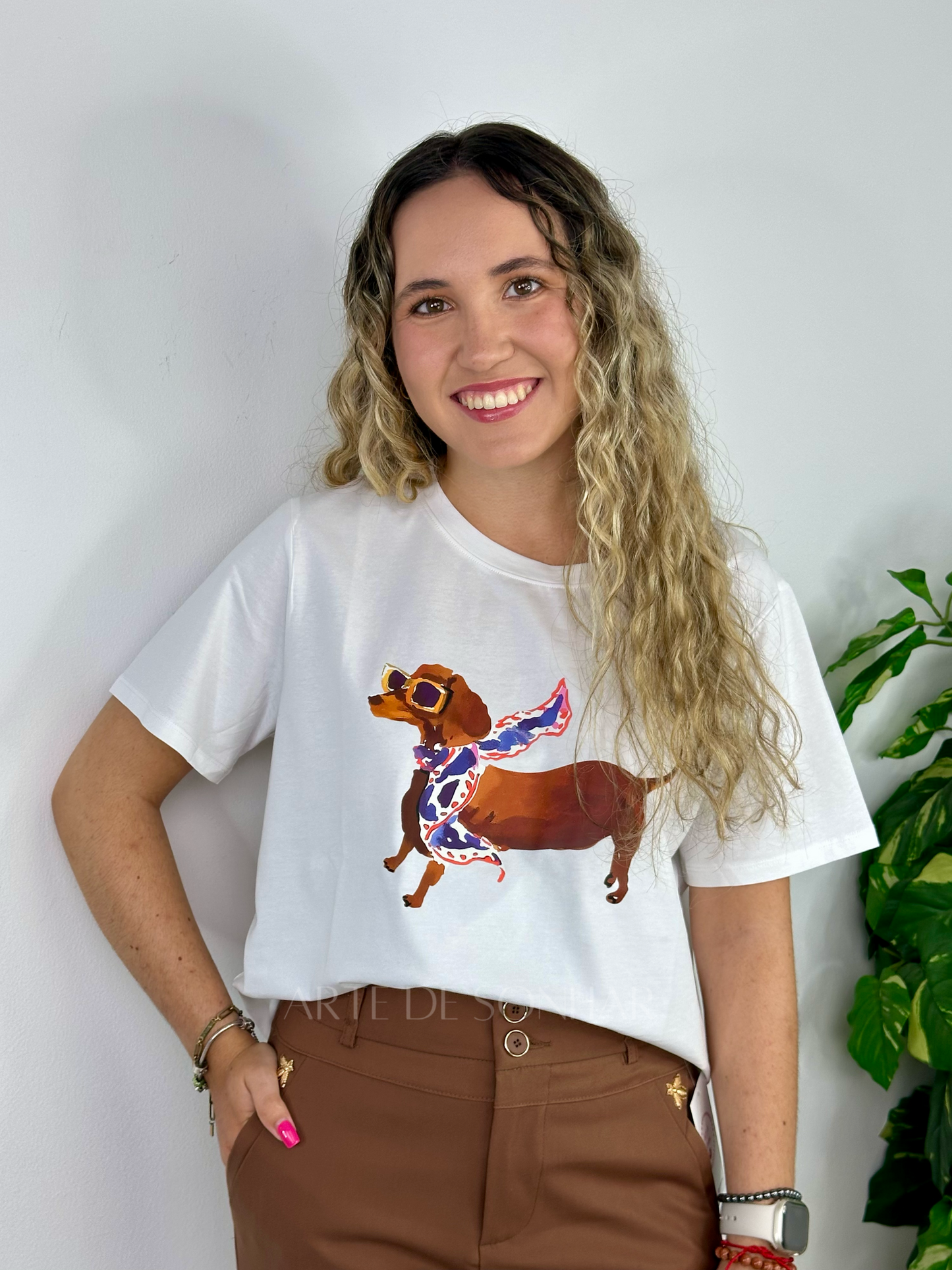 T-shirt do cão