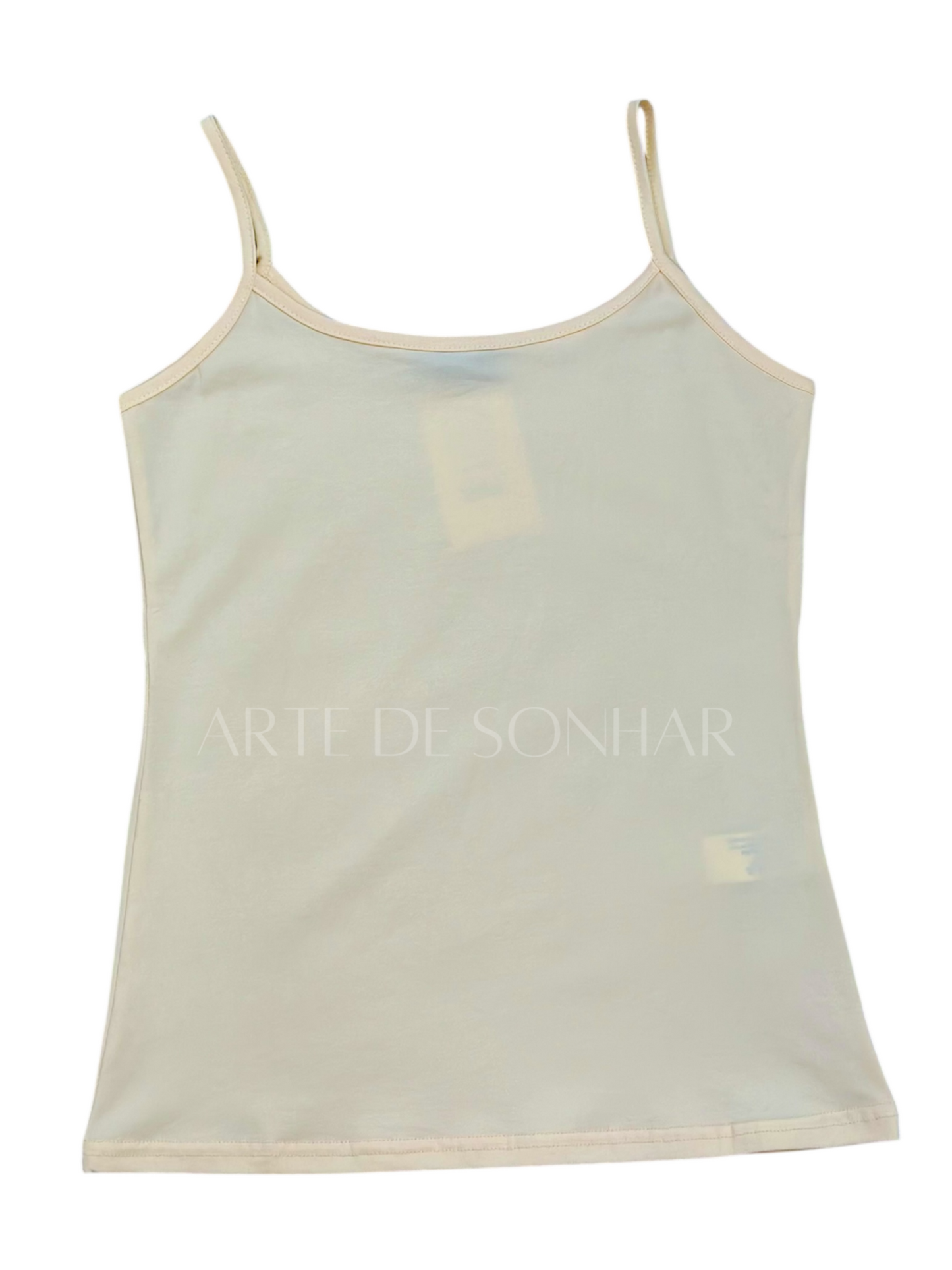 Tops de algodão simples