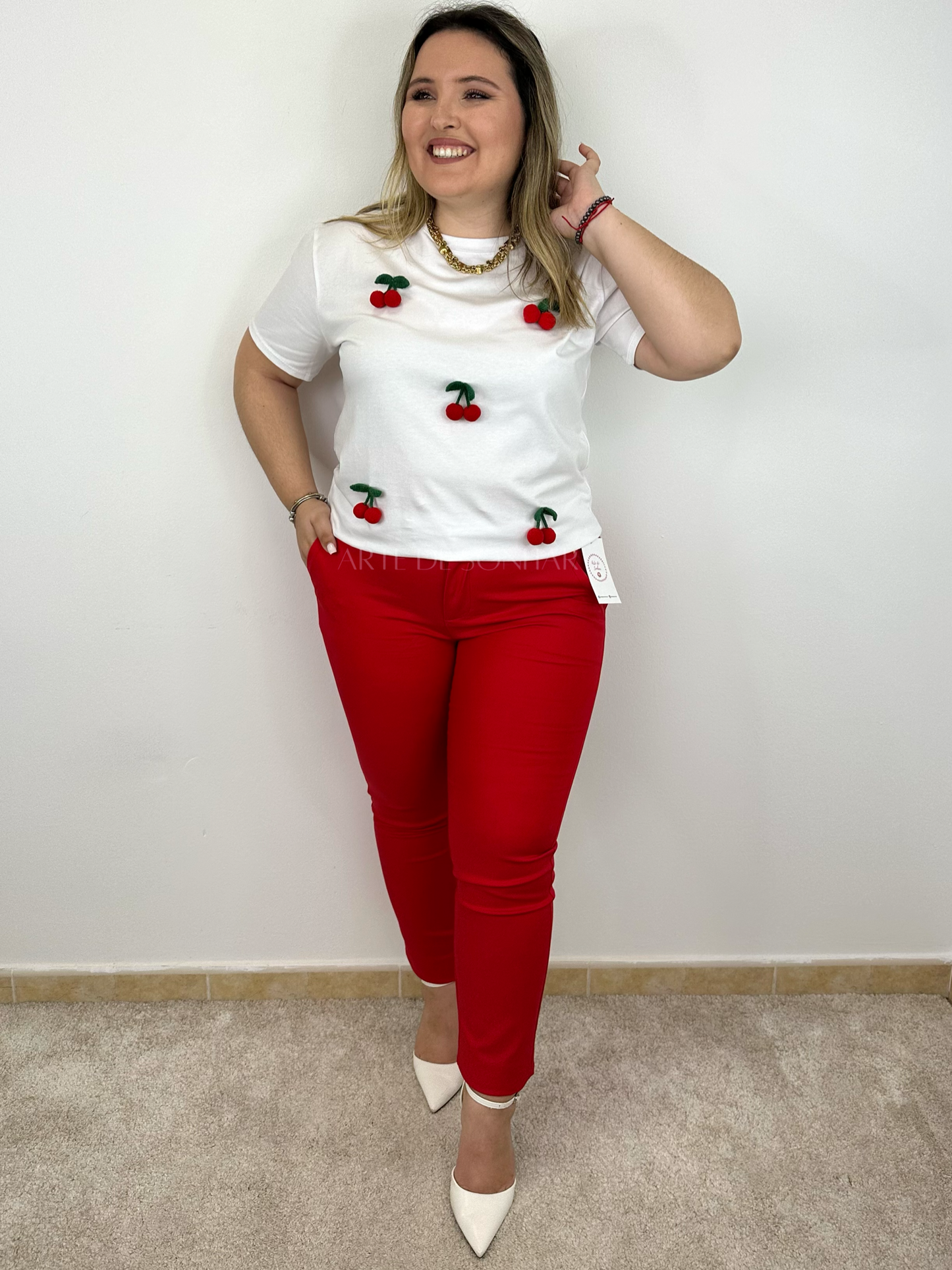 T-shirt das cerejas