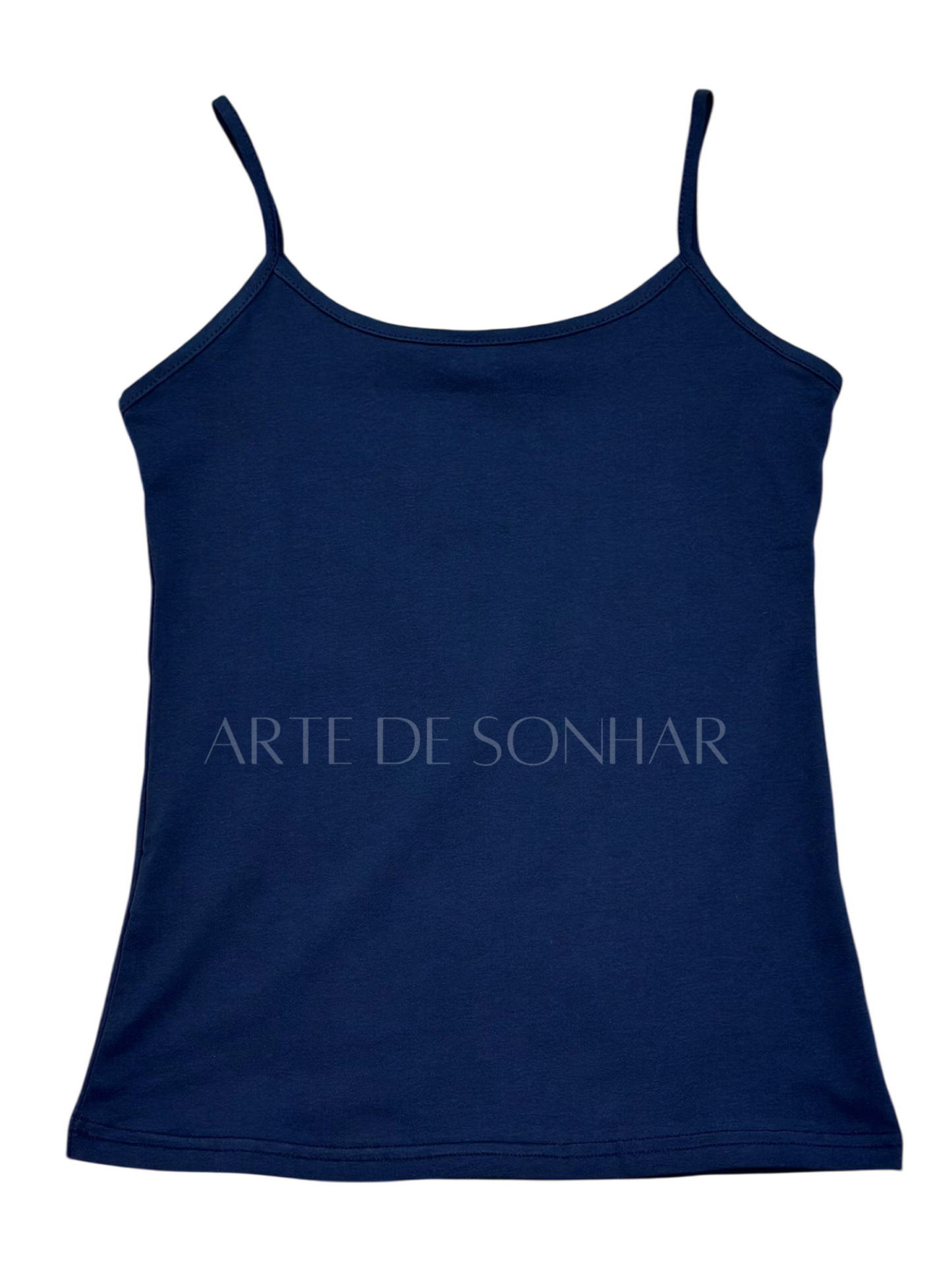 Tops de algodão simples