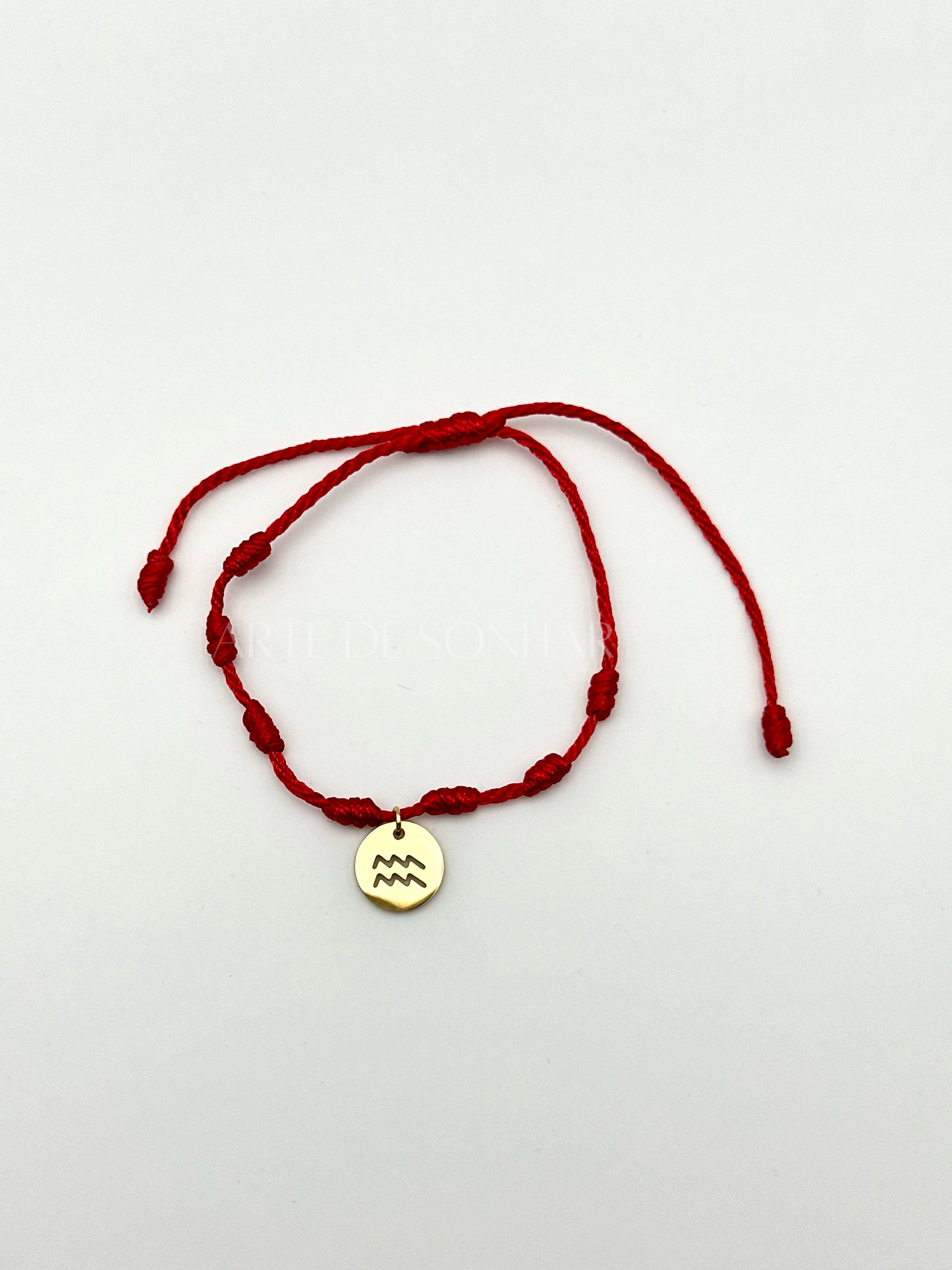 Pulseira 7 nós do signo Aquário