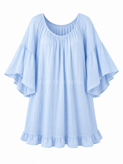 Vestido Verão Azul