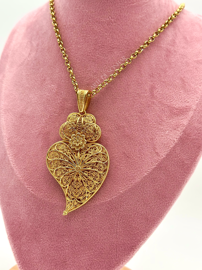 Colar Coração de Viana L