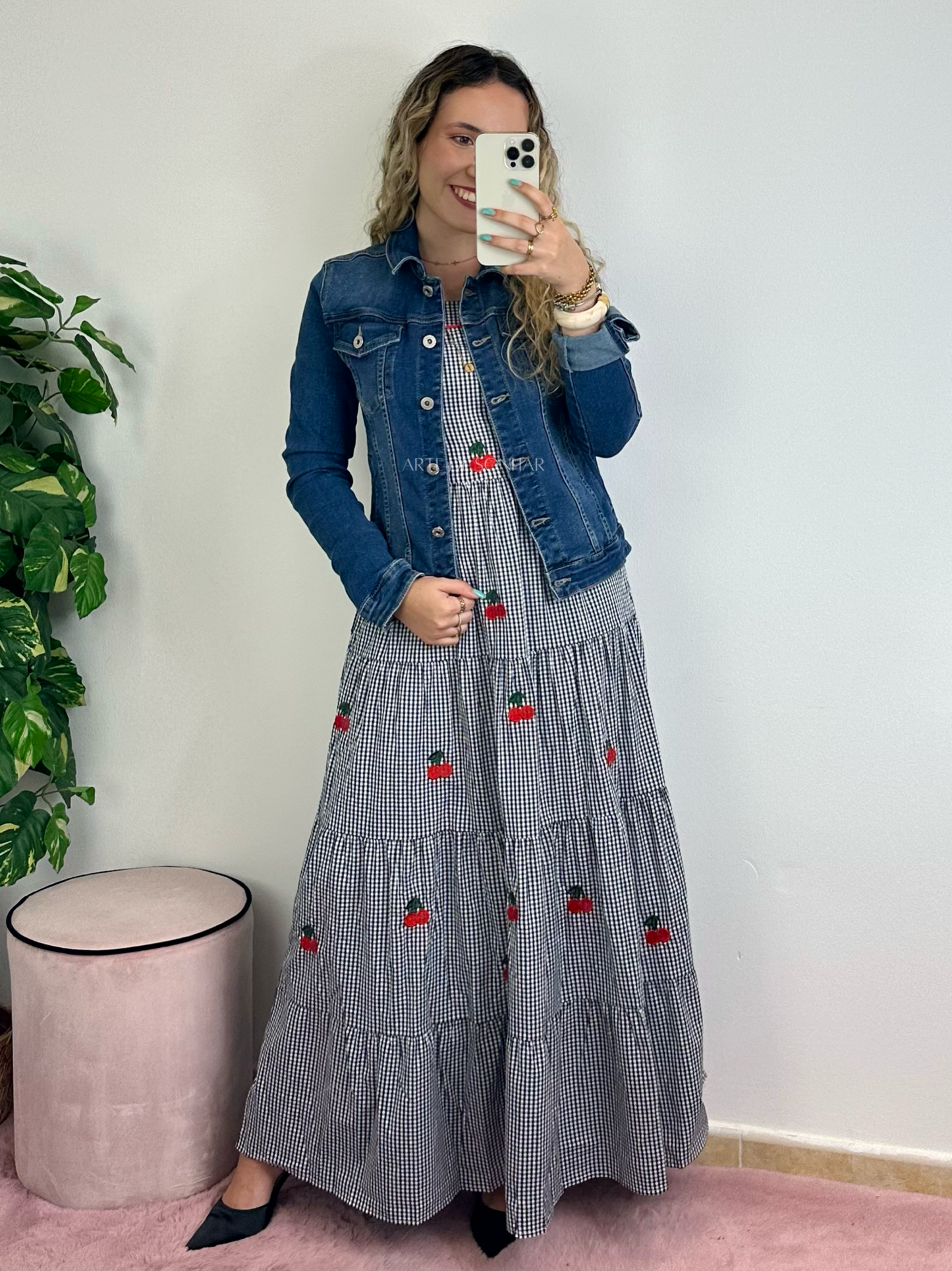 Vestido das cerejas