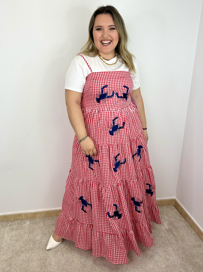 Vestido das lagostas