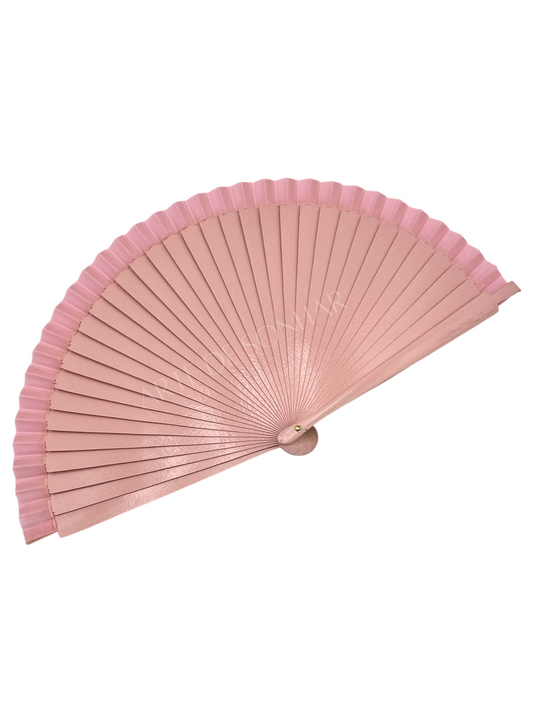 Leque rosa simples