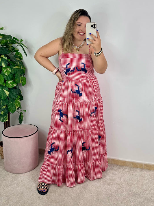 Vestido das lagostas