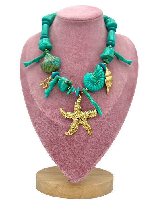 Colar Mar Turquesa