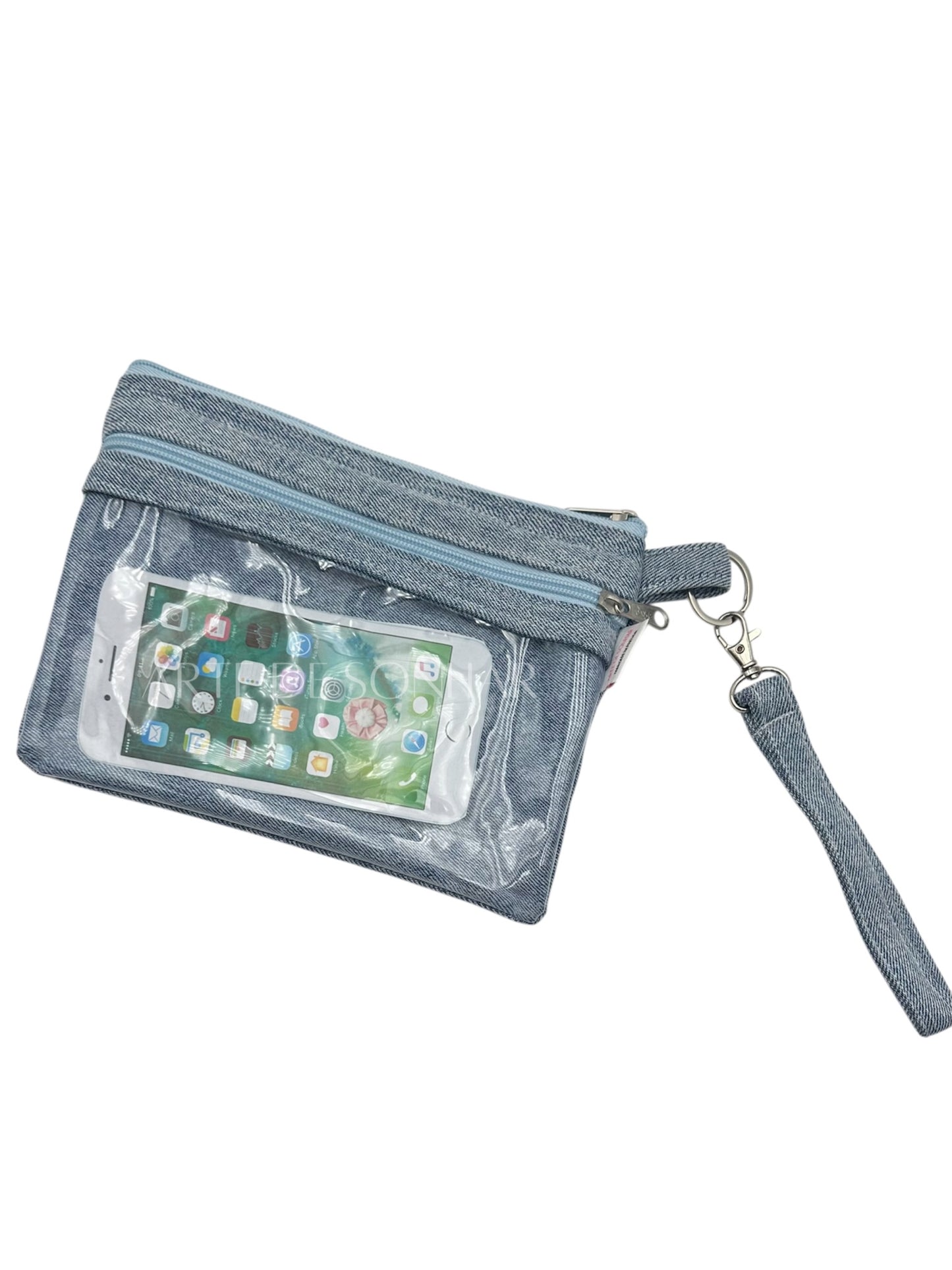 Bolsa de telemóvel/kobo de mão de ganga tamanho L