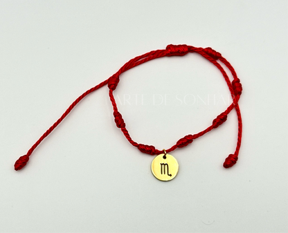 Pulseira 7 nós do signo Escorpião
