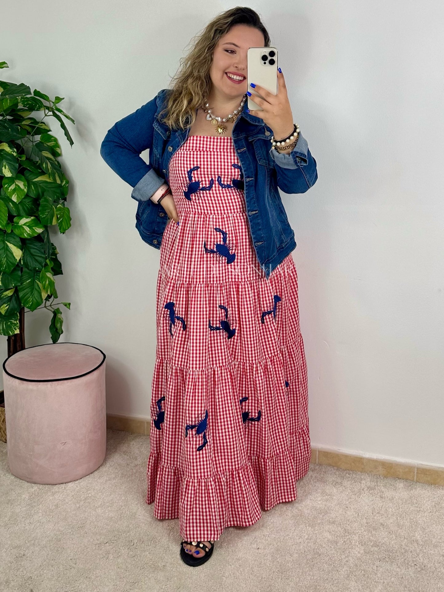 Vestido das lagostas