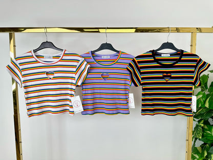 T-shirts arco-íris