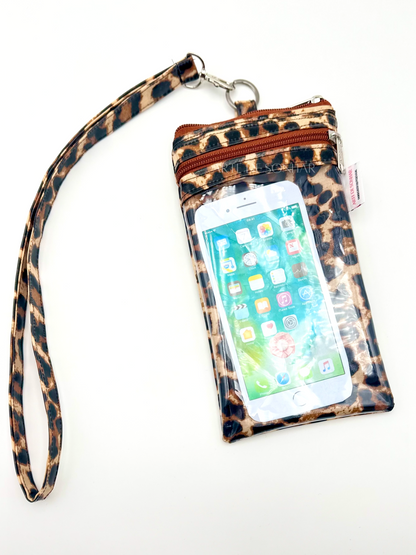 Bolsa de telemóvel de pescoço tigresa L