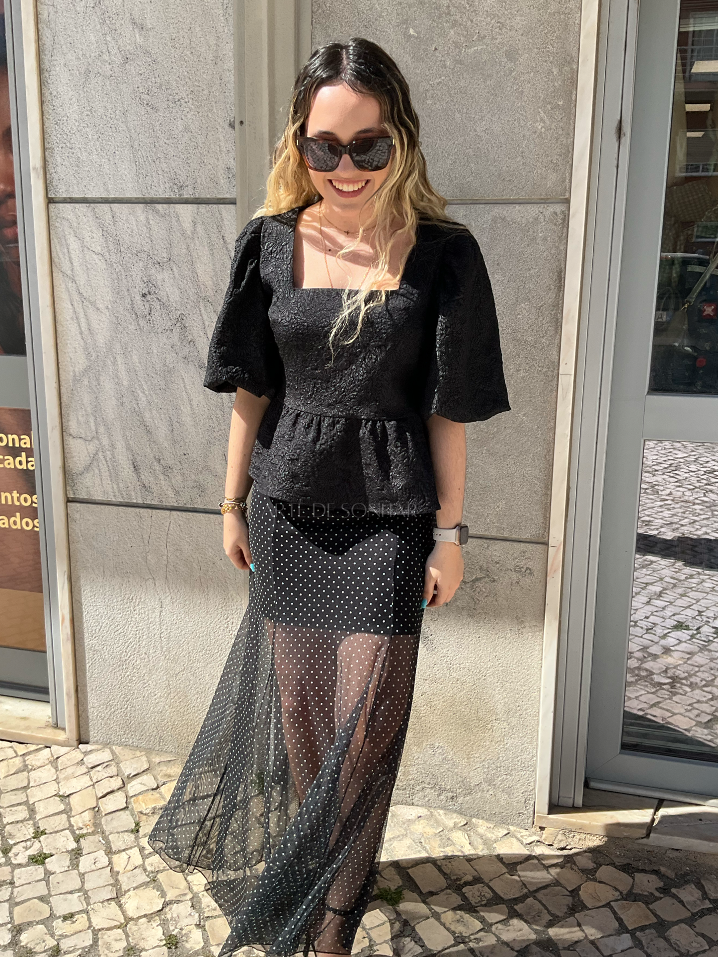 Blusa princesa preta