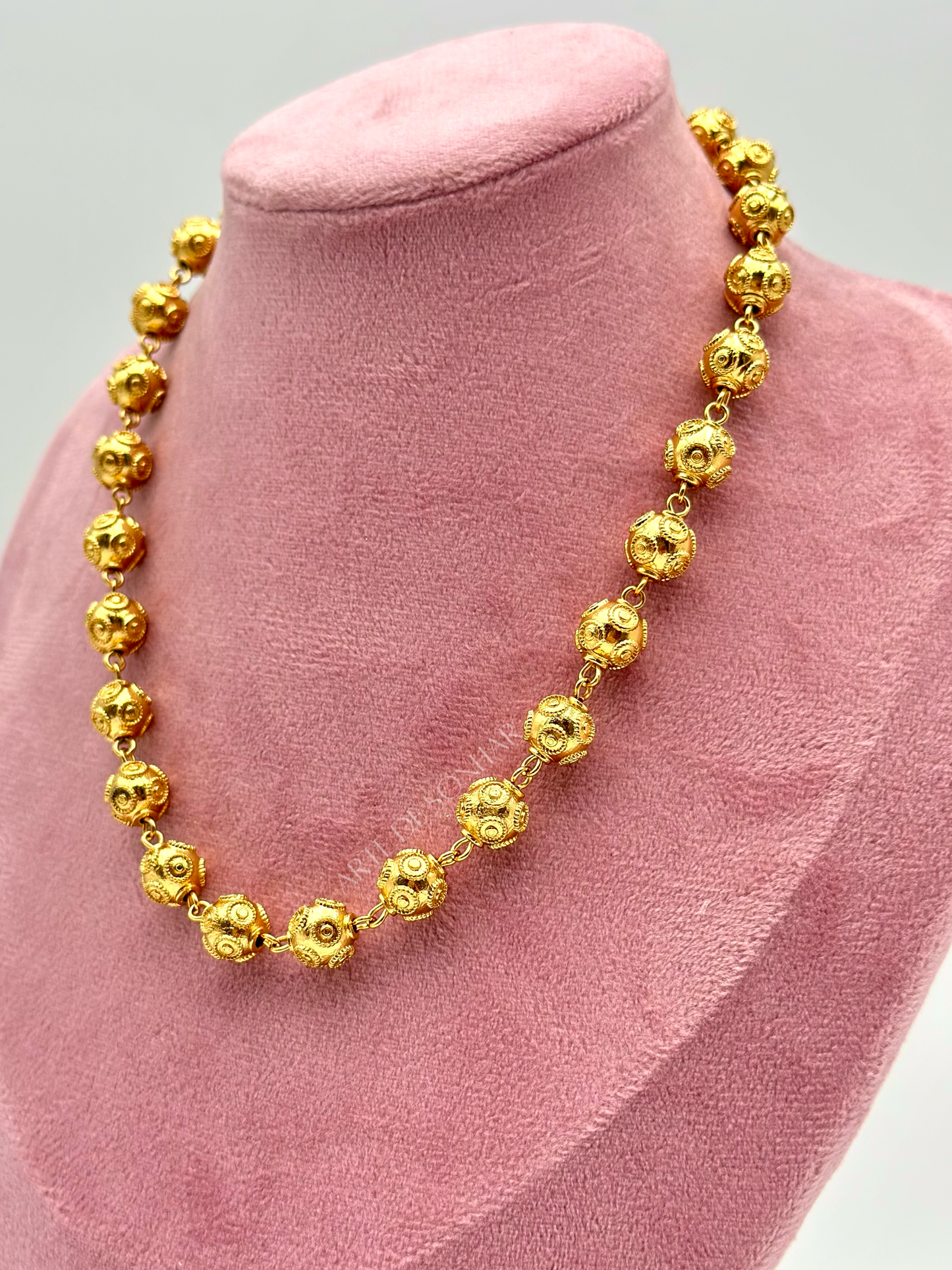 Colar contas de Viana 10 mm