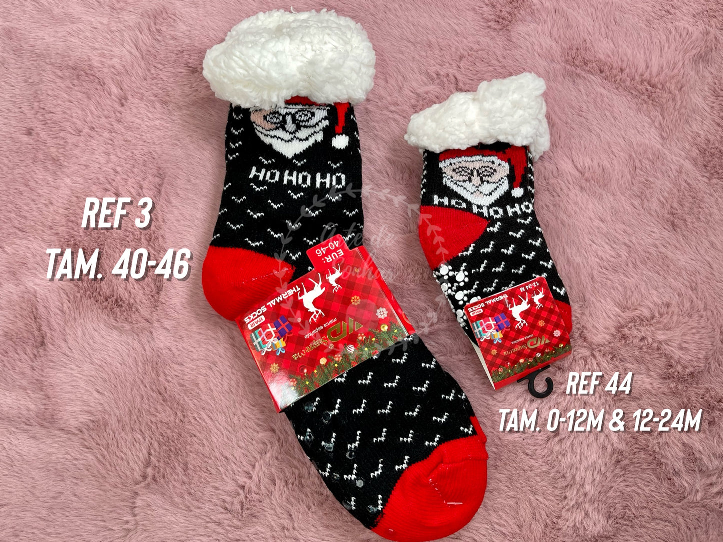 Meias de Natal com pelinho