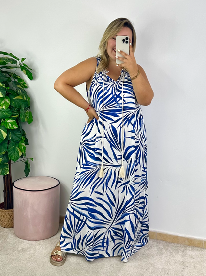 Vestido Folhas