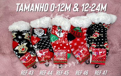 Meias de Natal com pelinho