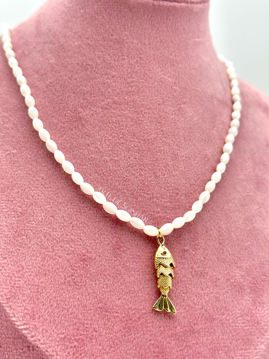 Colar do peixinho maleável