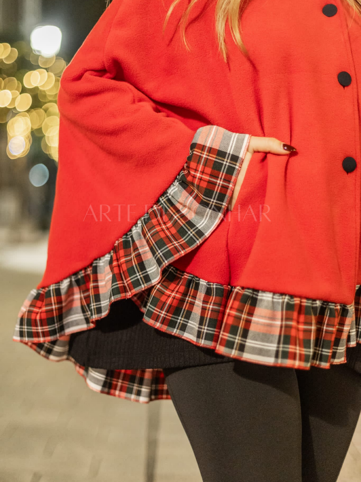 Capa Natalícia Vermelha 🇵🇹