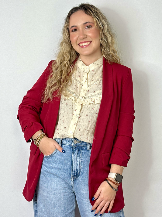 Blazer Bordeaux