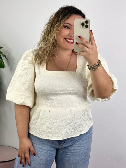 Blusa princesa pérola