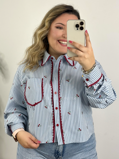 Camisa das cerejas