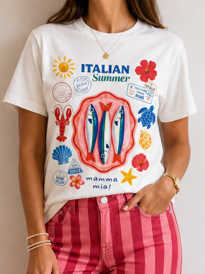 T-shirt italian summer