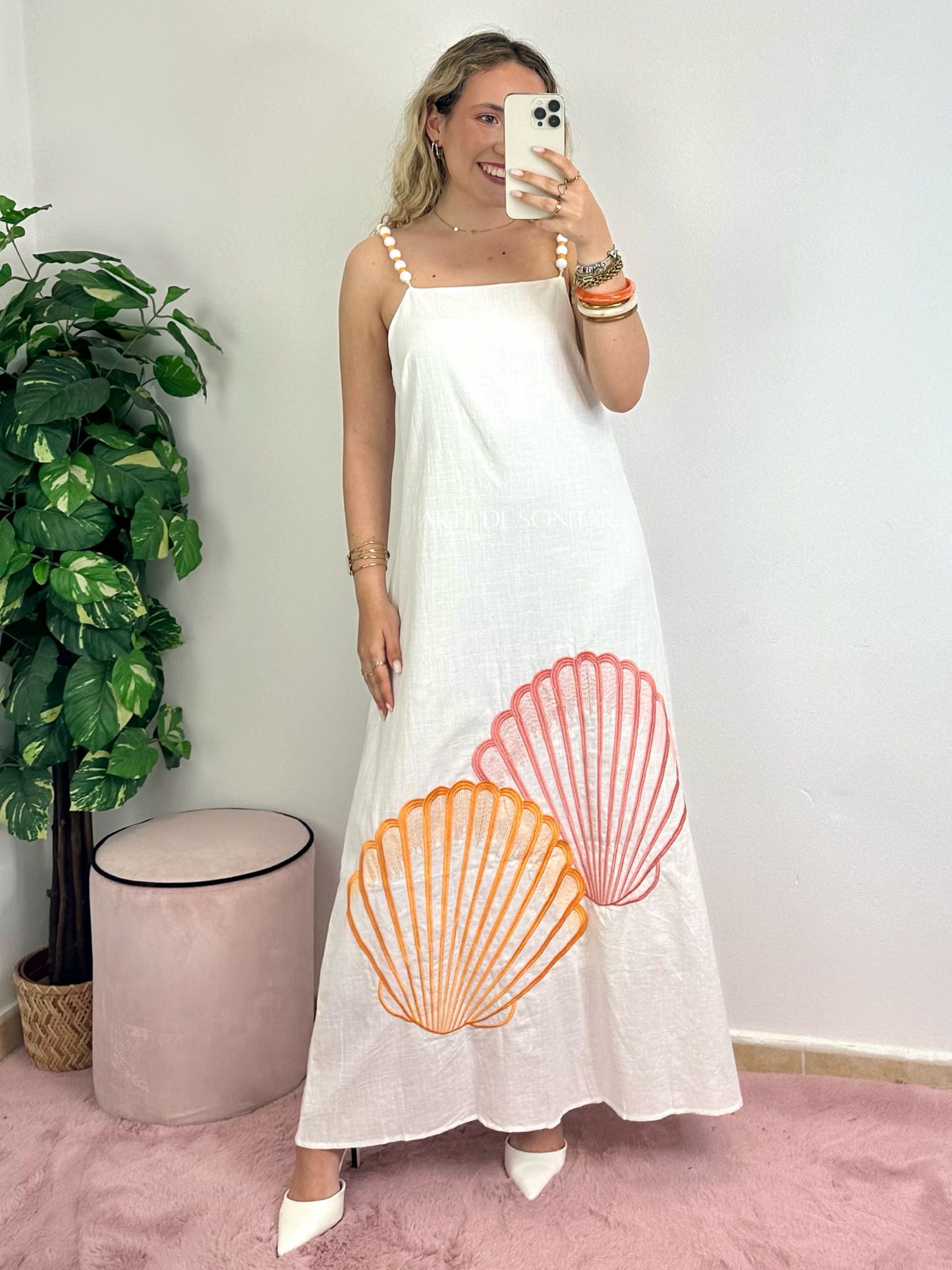 Vestido das conchas