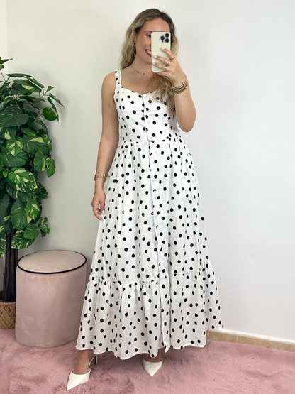 Vestido de bolinhas