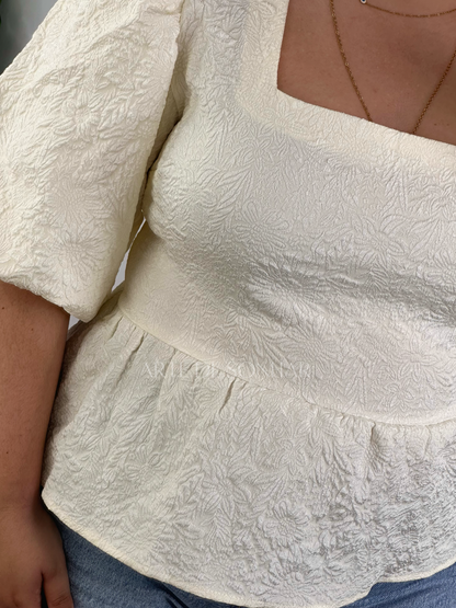 Blusa princesa pérola