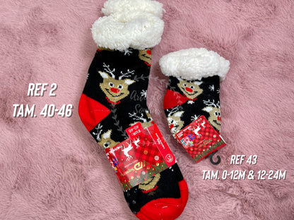 Meias de Natal com pelinho